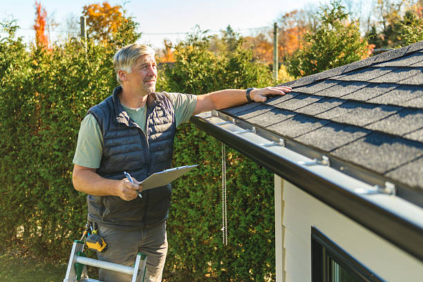 Professional Roofing technician working in Bakerton, WV